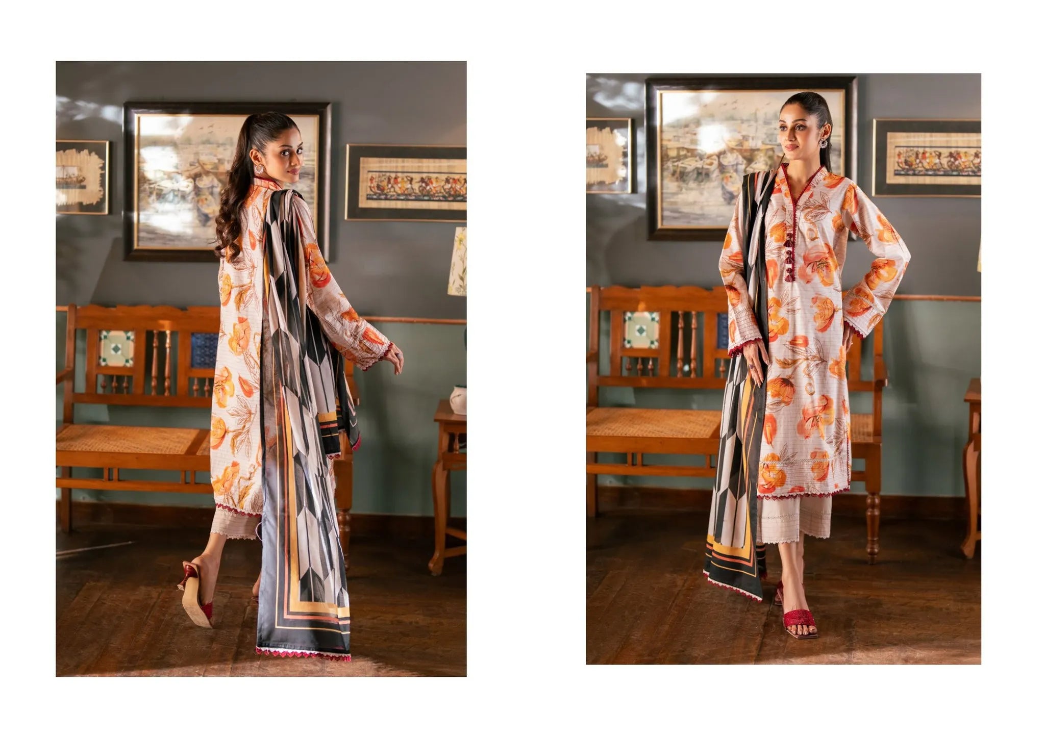 Salina Premium Bana Dora Lawn 3-PIECE