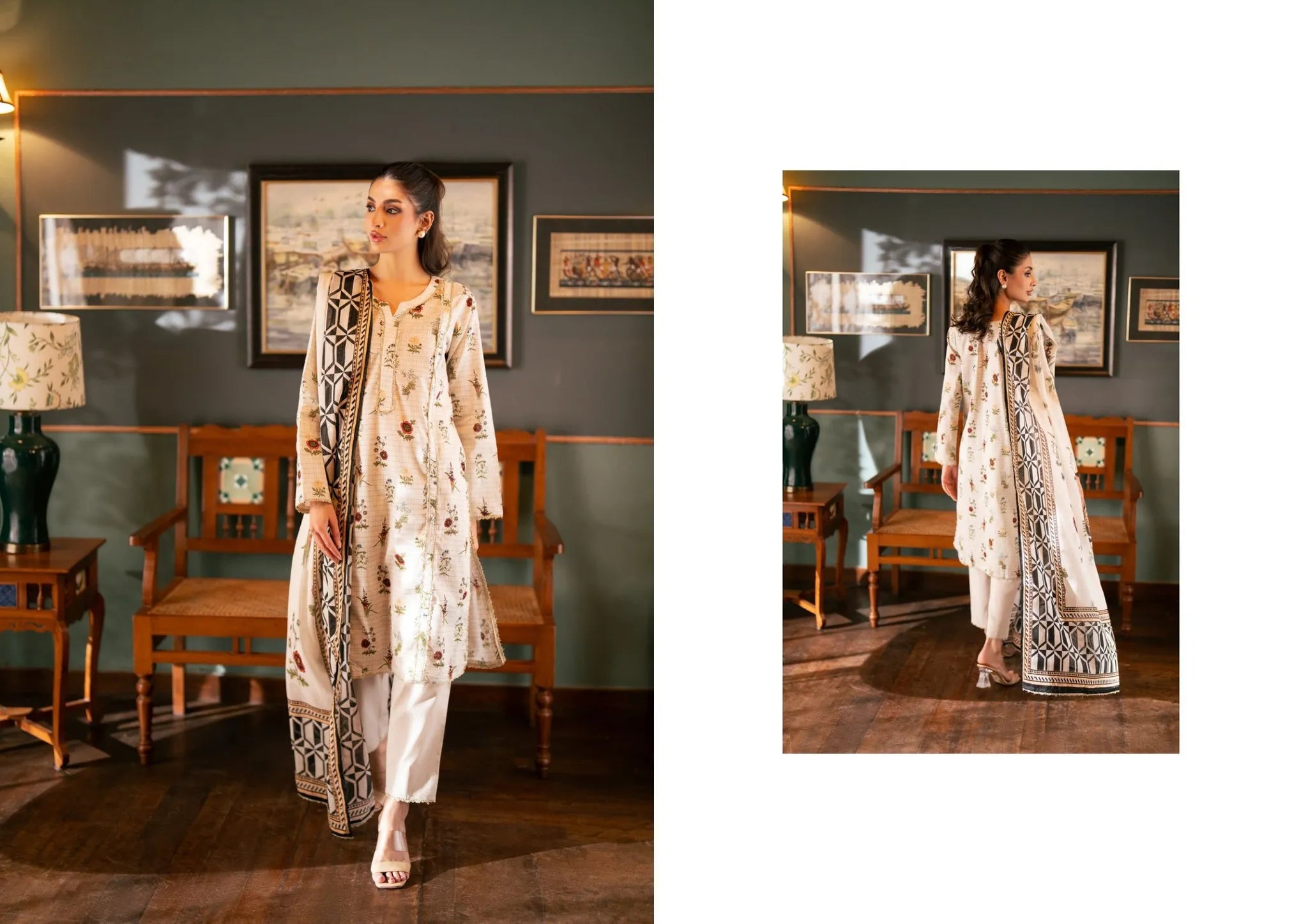 Salina Premium Bana Dora Lawn 3-PIECE