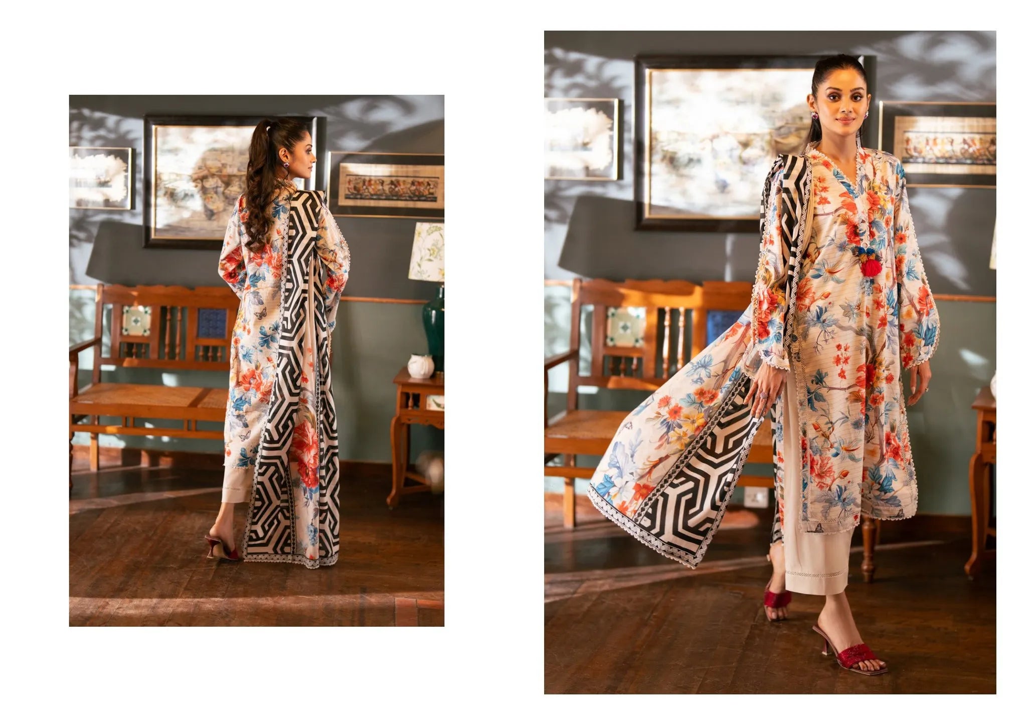 Salina Premium Bana Dora Lawn 3-PIECE