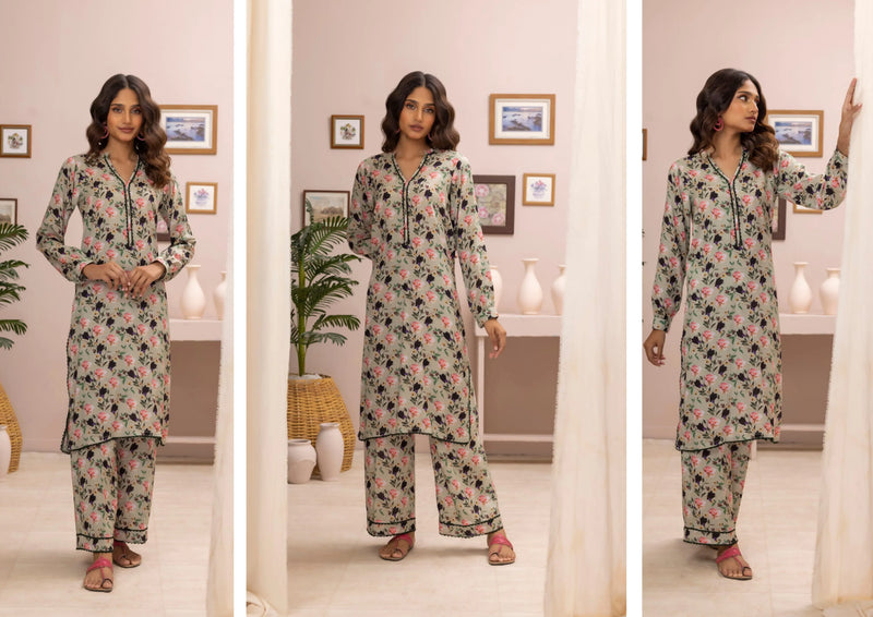 Identic Linen Vol-1 Unstitched 2-Piece 2025