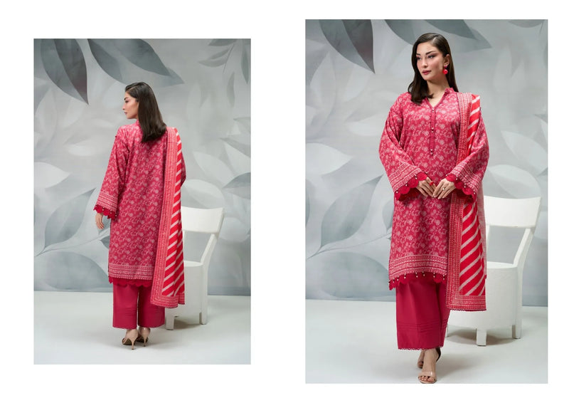 3 Piece Salina Digital Khaddar Vol-03 2025