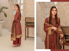 Wania by J.H Lawn Vol 4 Unstitched 3-Piece