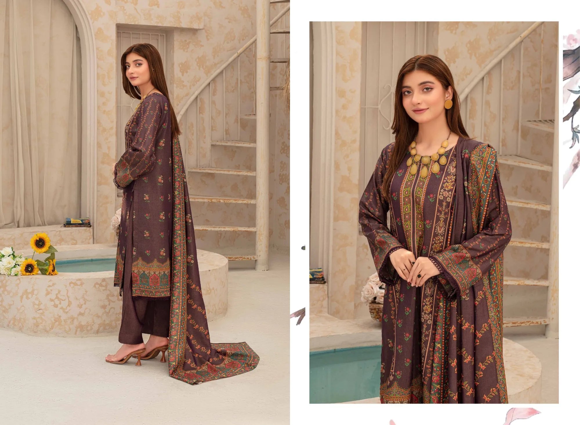 Wania by J.H Lawn Vol 4 Unstitched 3-Piece