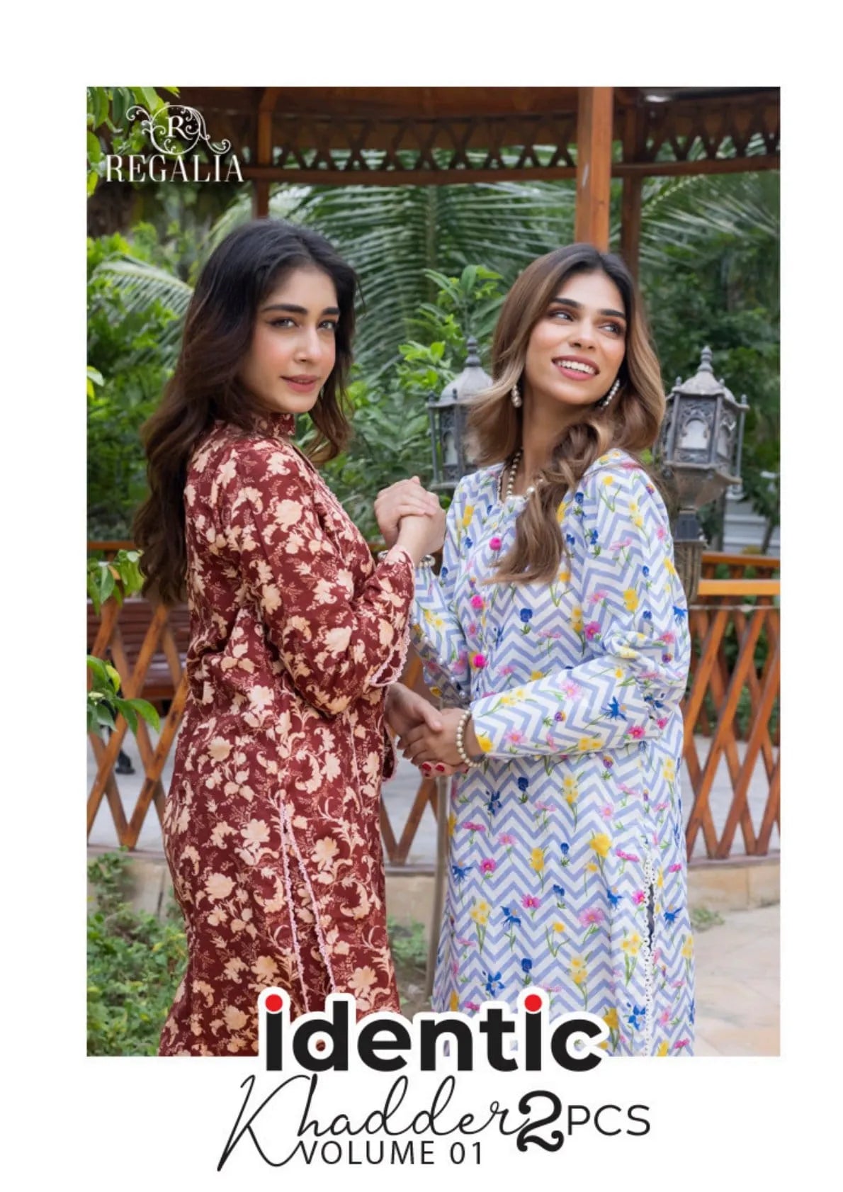 Regalia Identic separates Khaddar Printed VOL 01