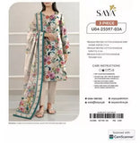 3-Piece Saya Premium Khaddar Vol-04 2025