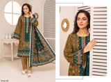 Arzu By Marooj Digital Printed Khaddar
